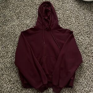 Hollister maroon sweatshirt
